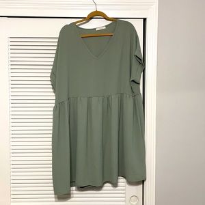 Entro sage green dress 1X